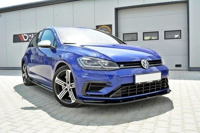 Maxton Designs Front Splitter VW Golf Mk7.5 R Ver1 (Facelift) Front Lip