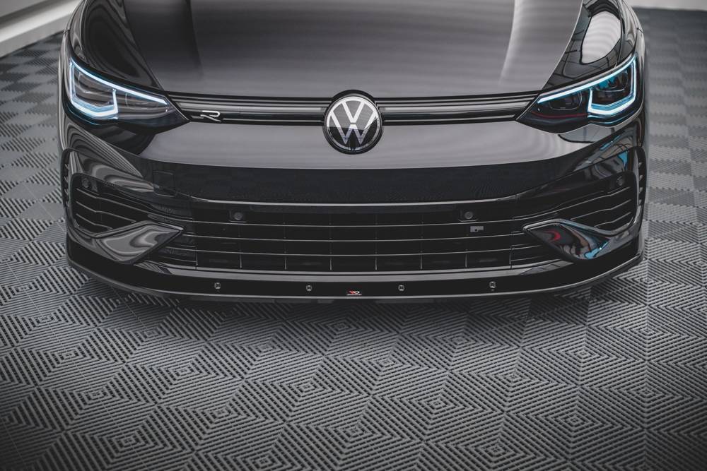 Maxton Design Front Splitter V.1 VW Golf Mk8 R Front Lip