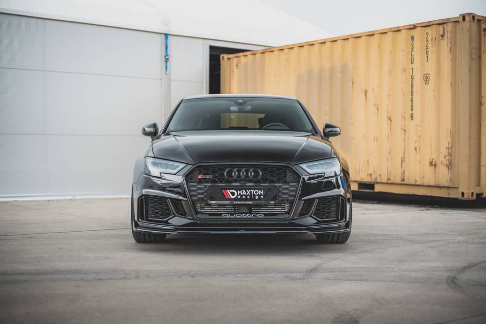 Maxton Design Audi RS3 Facelift Front Splitter Lip V3