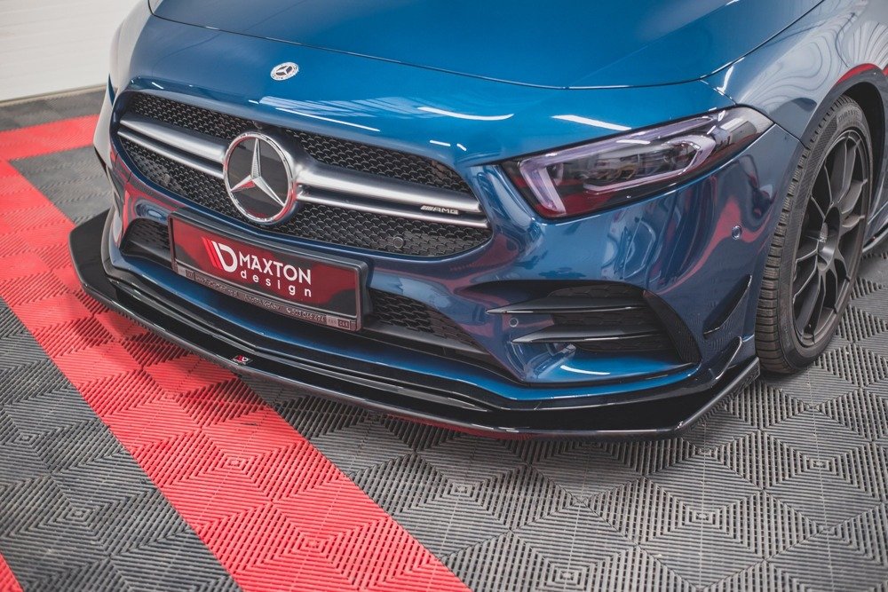 Maxton Design Front Splitter V.3 Mercedes A35 W177 Aero AMG Front Lip
