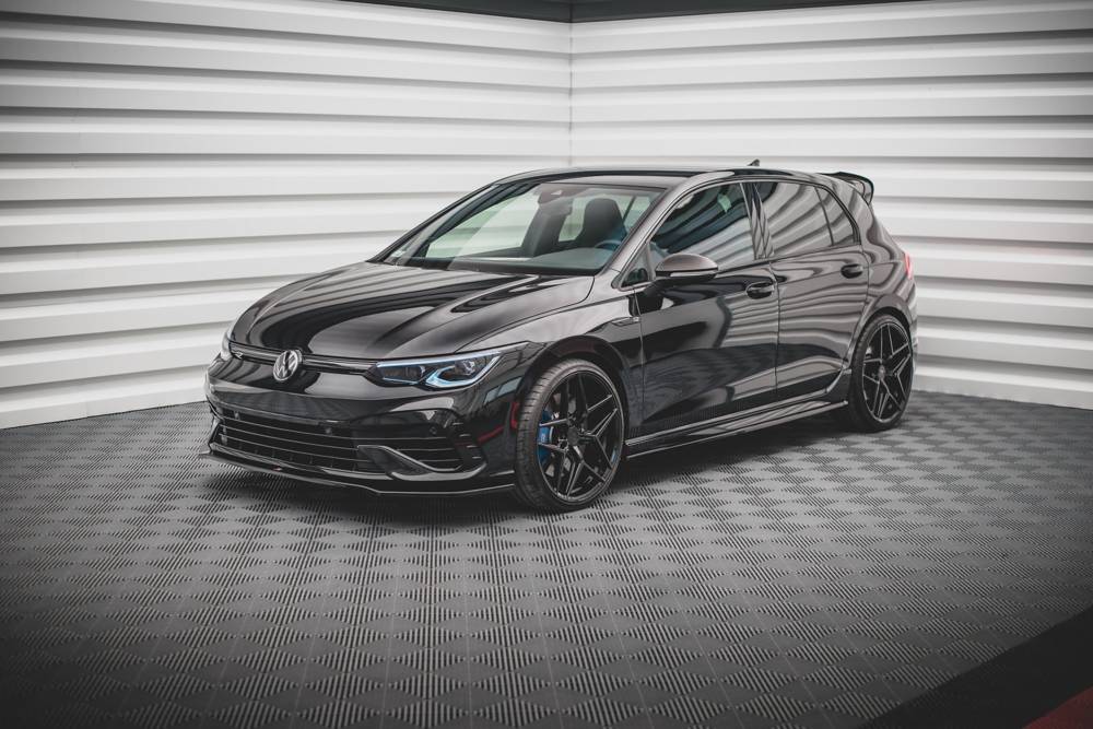 Maxton Design Front Splitter V.3 VW Golf Mk8 R Front Lip
