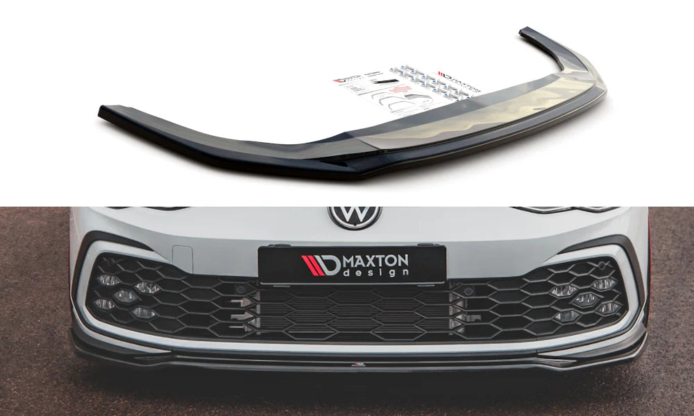 Maxton Designs Front Splitter V.4 VW Golf Mk8 GTI Front Lip