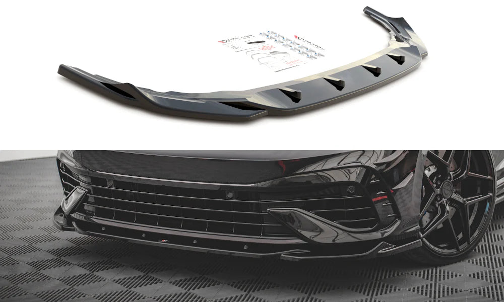 Maxton Designs Front Splitter V.4 VW Golf Mk8 R Front Lip