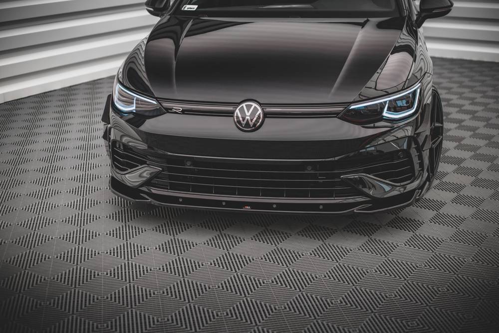 Maxton Designs Front Splitter V.4 VW Golf Mk8 R Front Lip