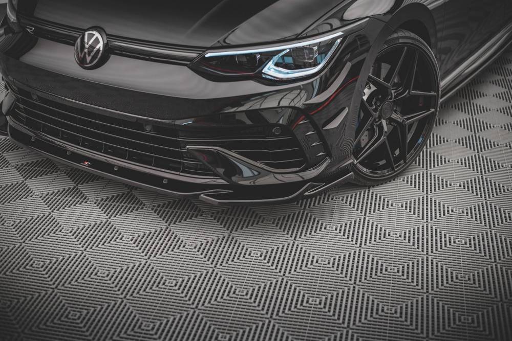 Maxton Designs Front Splitter V.4 VW Golf Mk8 R Front Lip