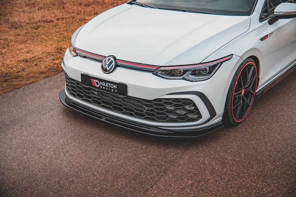 Maxton Designs Front Splitter V.5 VW Golf Mk8 GTI Front Lip