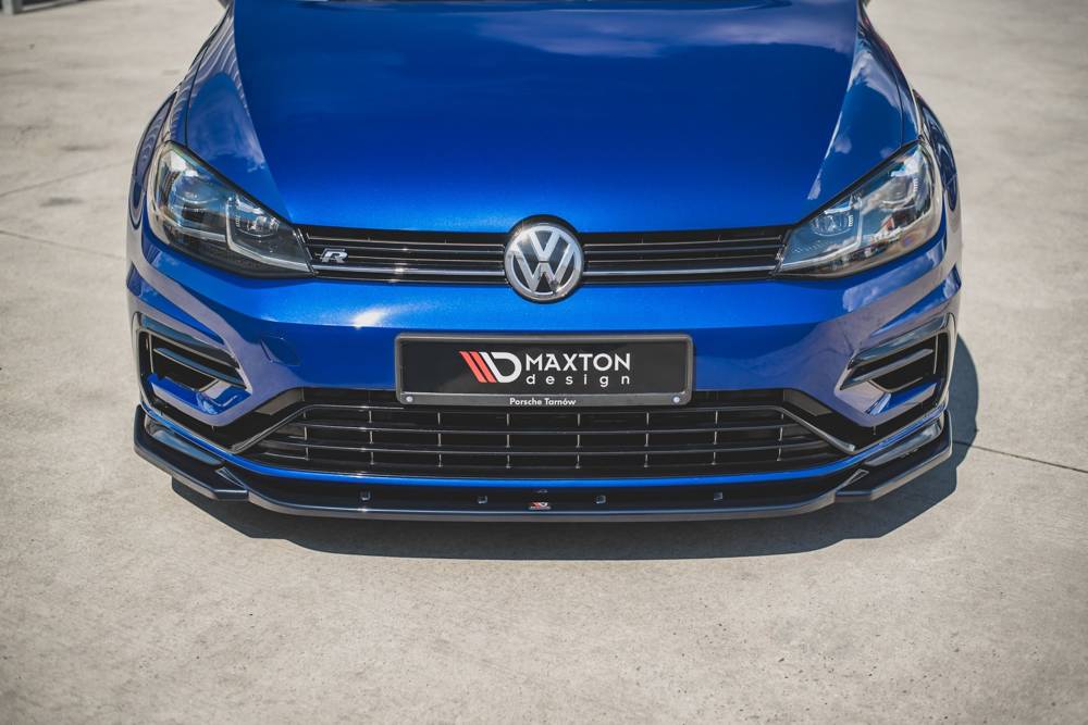 Maxton Designs Front Splitter VW Golf Mk7.5 R Ver9 (Facelift) Front Lip