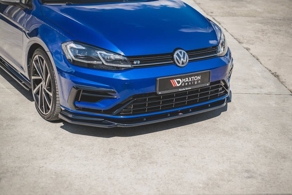 Maxton Designs Front Splitter VW Golf Mk7.5 R Ver9 (Facelift) Front Lip