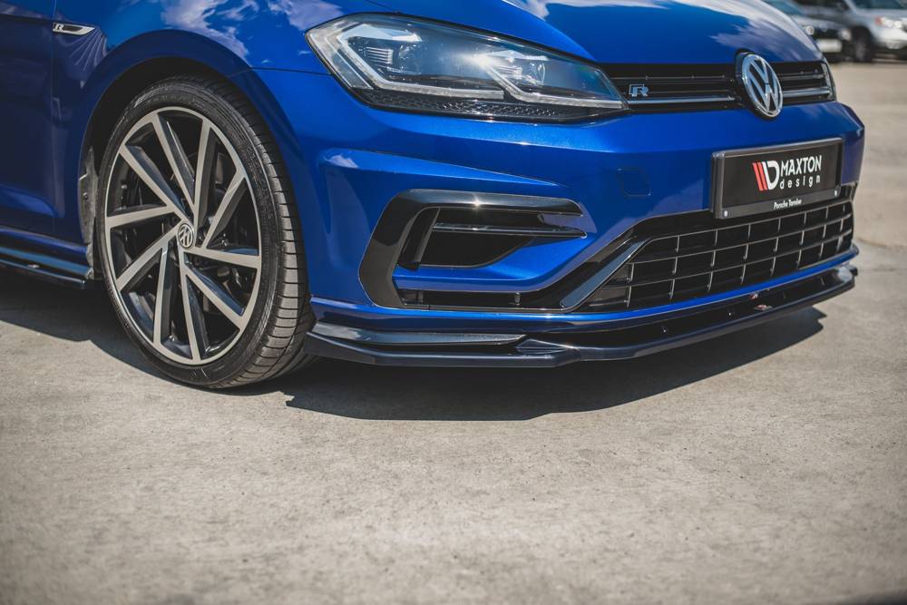 Maxton Designs Front Splitter VW Golf Mk7.5 R Ver9 (Facelift) Front Lip