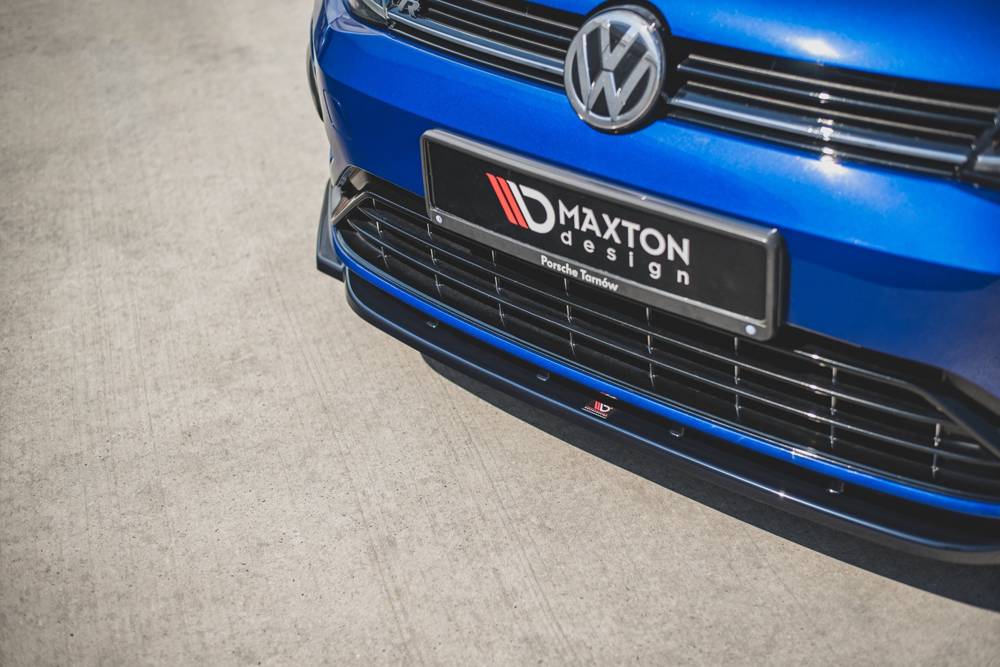 Maxton Designs Front Splitter VW Golf Mk7.5 R Ver9 (Facelift) Front Lip