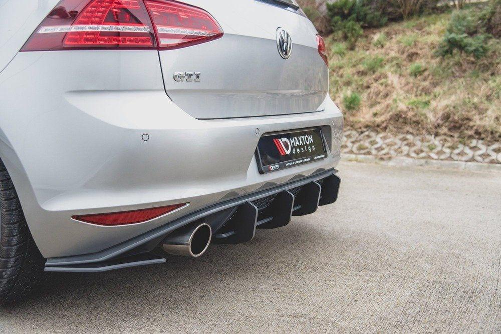 Maxton Design Racing Rear Side Splitters V2 Golf MK7 GTI
