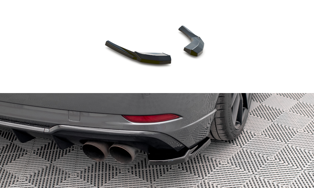 Maxton Design Rear Side Splitters (Rear Pods) Audi S3 8V Sportback Facelift