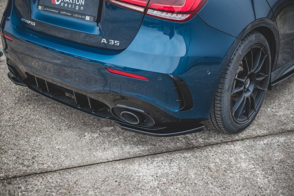 Maxton Design Rear Side Splitters Mercedes A35 W177 AMG Hatch