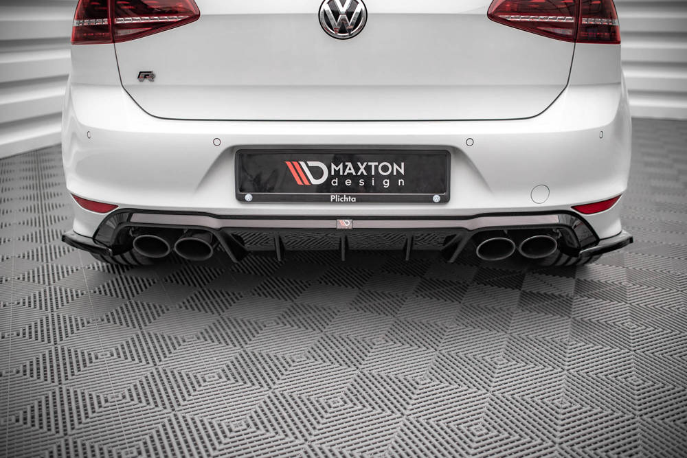 Maxton Designs Rear Side Splitters v4 VW Golf Mk7 R (Prefacelift)