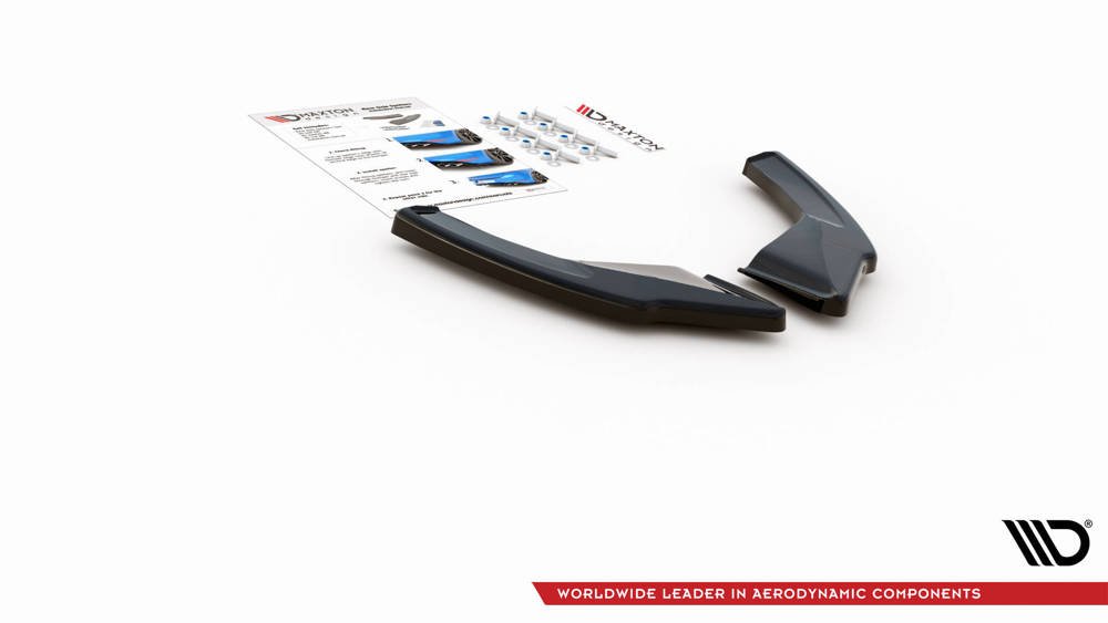 Maxton Design Rear Side Splitters VW Golf Mk8 GTI