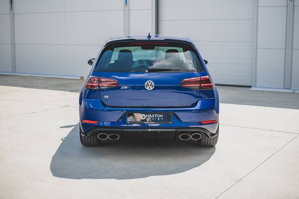 Maxton Design Rear Diffuser Valance V3 VW Golf Mk7.5 R (Facelift)