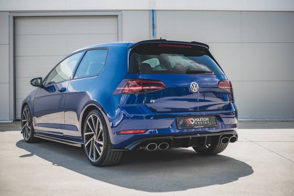 Maxton Design Rear Diffuser Valance V3 VW Golf Mk7.5 R (Facelift)