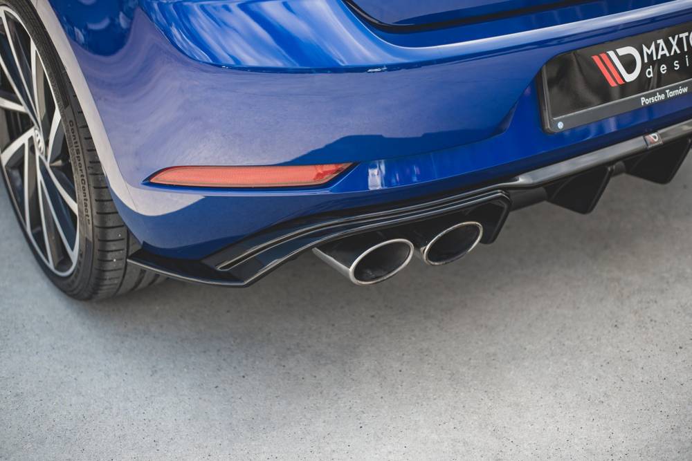 Maxton Designs Rear Diffuser Valance V3 VW Golf Mk7.5 R (Facelift)