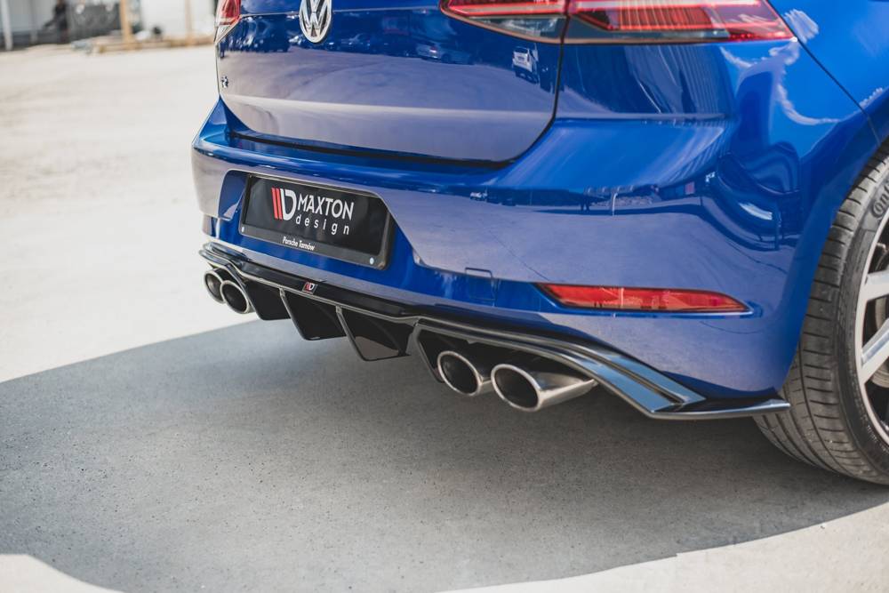 Maxton Designs Rear Diffuser Valance V3 VW Golf Mk7.5 R (Facelift)