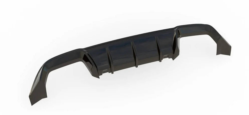 Maxton Designs Rear Diffuser Valance VW Golf Mk7 R (Prefacelift)