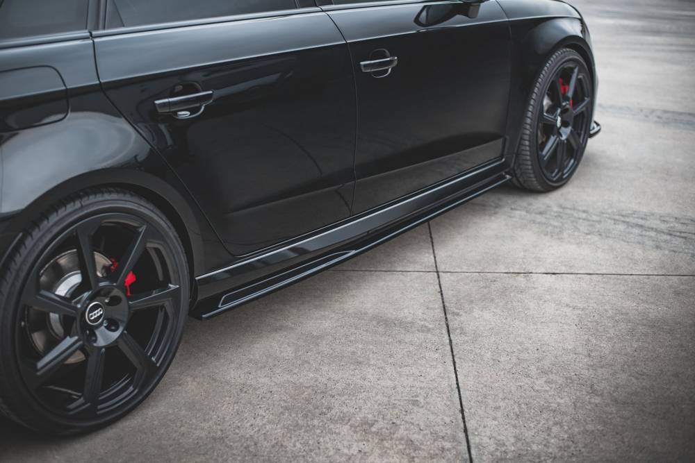 Maxton Design Audi RS3 8V Facelift Hatch Back Side Skirt V2