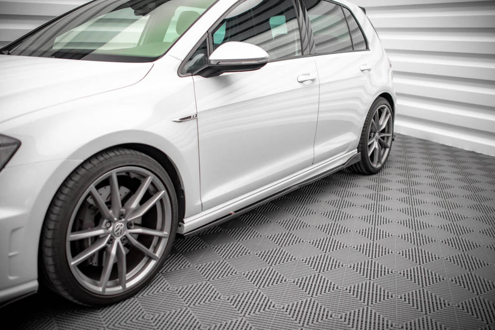 Maxton Designs Side Skirts V2 VW Golf Mk7 R (Prefacelift)