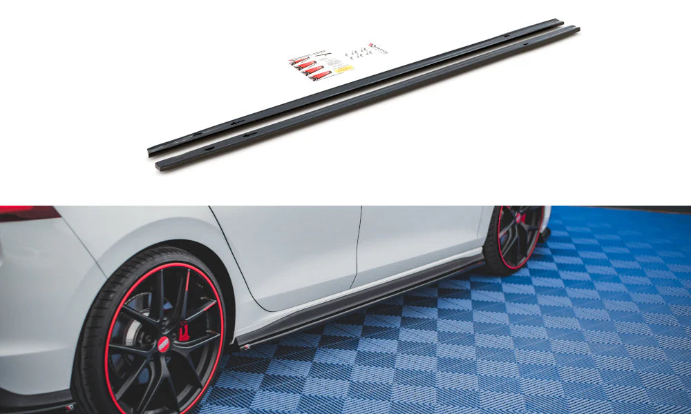 Maxton Designs Side Skirts VW Golf Mk8 GTI