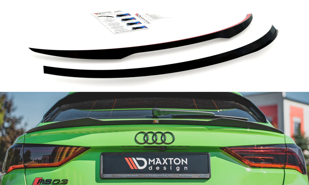 Maxton Designs Audi RSQ3 F3 Rear Spoiler Cap