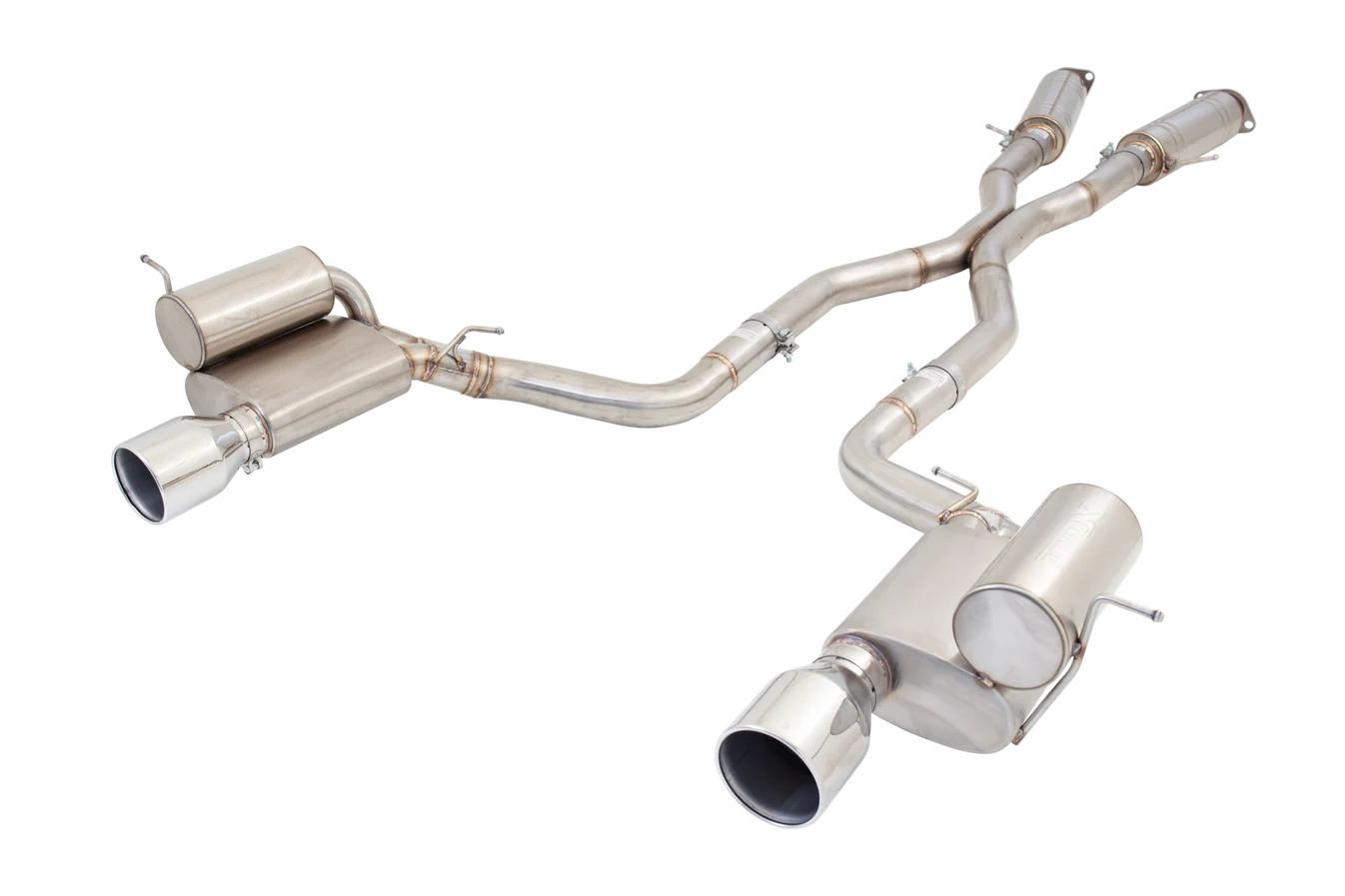 Xforce Jeep Grand Cherokee SRT8 Cat Back Exhaust System - iilumolab