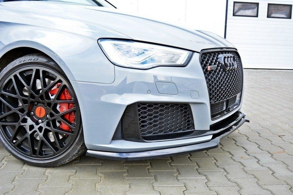 Maxton Design Audi RS3 8V Sportback Front Splitter Lip + Side Skirts + Diffuser