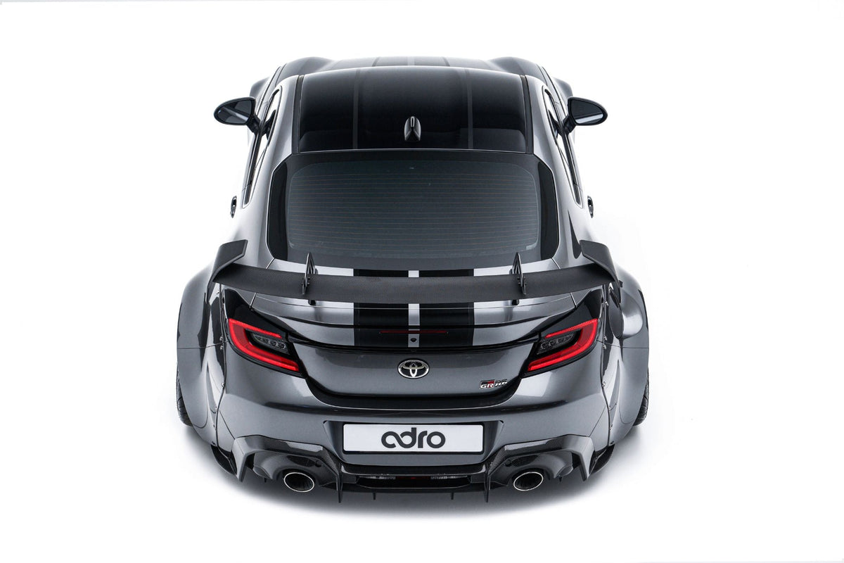 Toyota GR86 / Subaru BRZ Carbon Fiber AT-R1 Swan Neck Wing 2022+