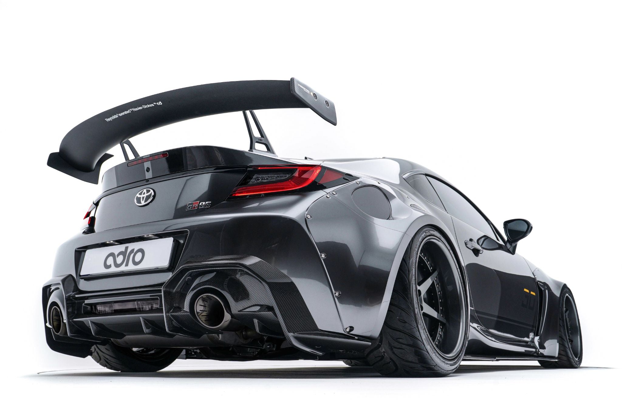Toyota GR86 / Subaru BRZ Carbon Fiber AT-R1 Swan Neck Wing 2022+