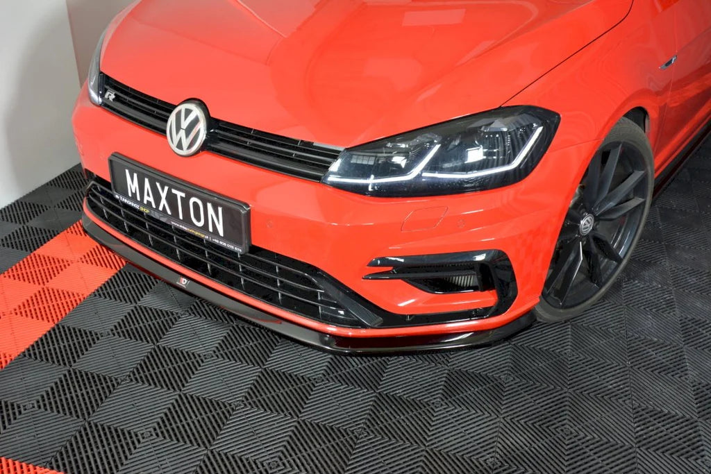 Maxton Designs Front Splitter VW Golf Mk7.5 R Ver6 (Facelift) Front Lip