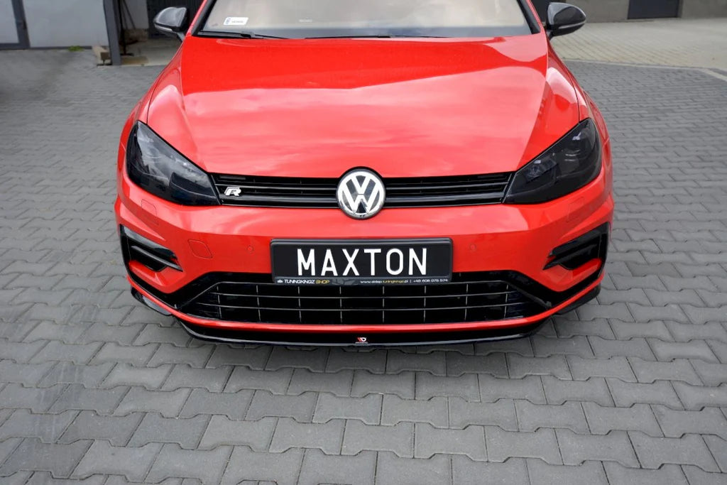 Maxton Designs Front Splitter VW Golf Mk7.5 R Ver5 (Facelift) Front Lip