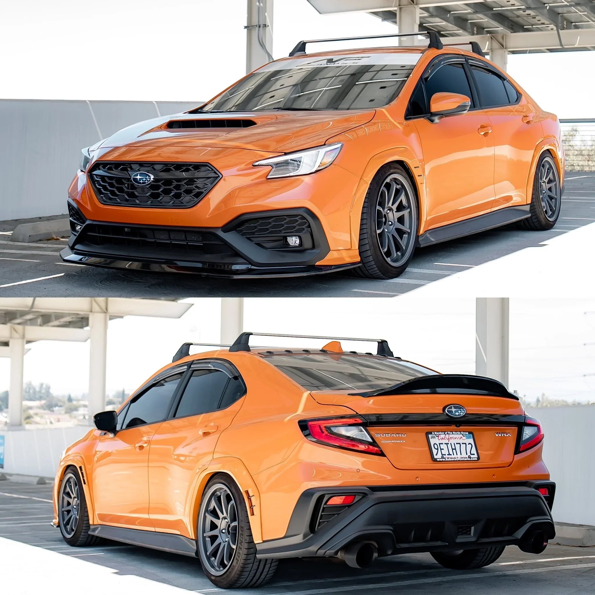 Aeroflow Dynamics S-Spec Paint Matched Fender Flares (+10mm) For Subaru WRX VB 2022-2025 [Paint Matched]