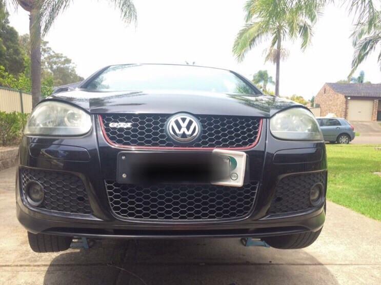 Maxton Design Front Splitter VW Golf Mk5 GTI + Votex Front Lip Combo