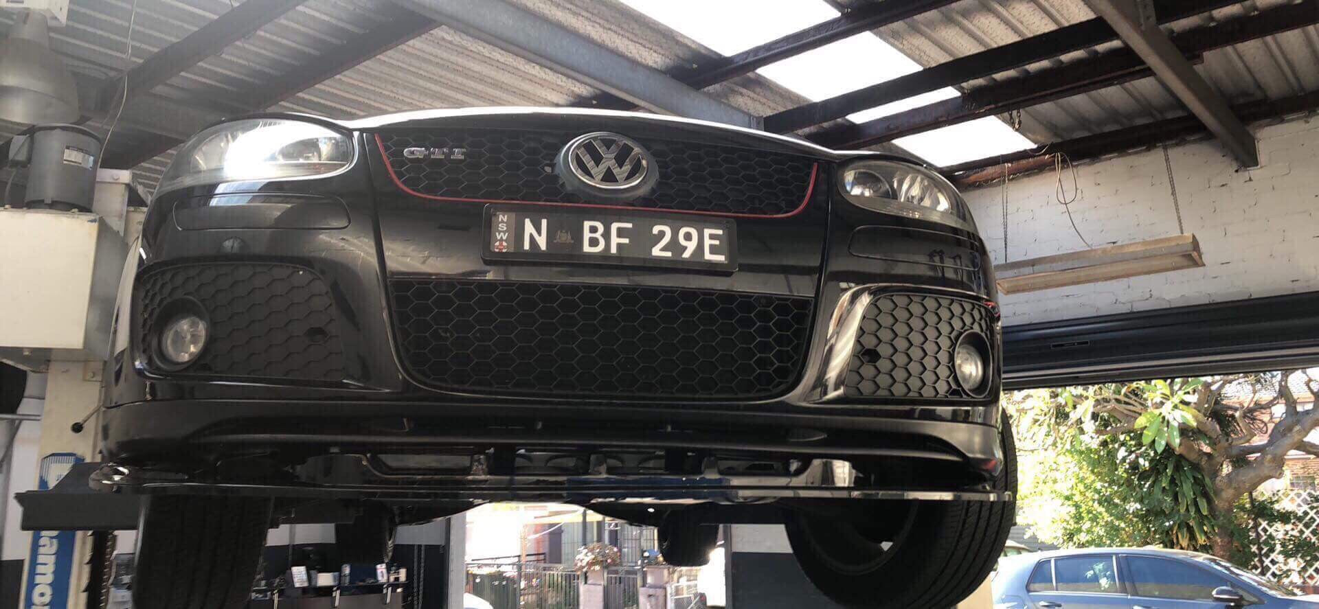 Maxton Design Front Splitter VW Golf Mk5 GTI + Votex Front Lip Combo