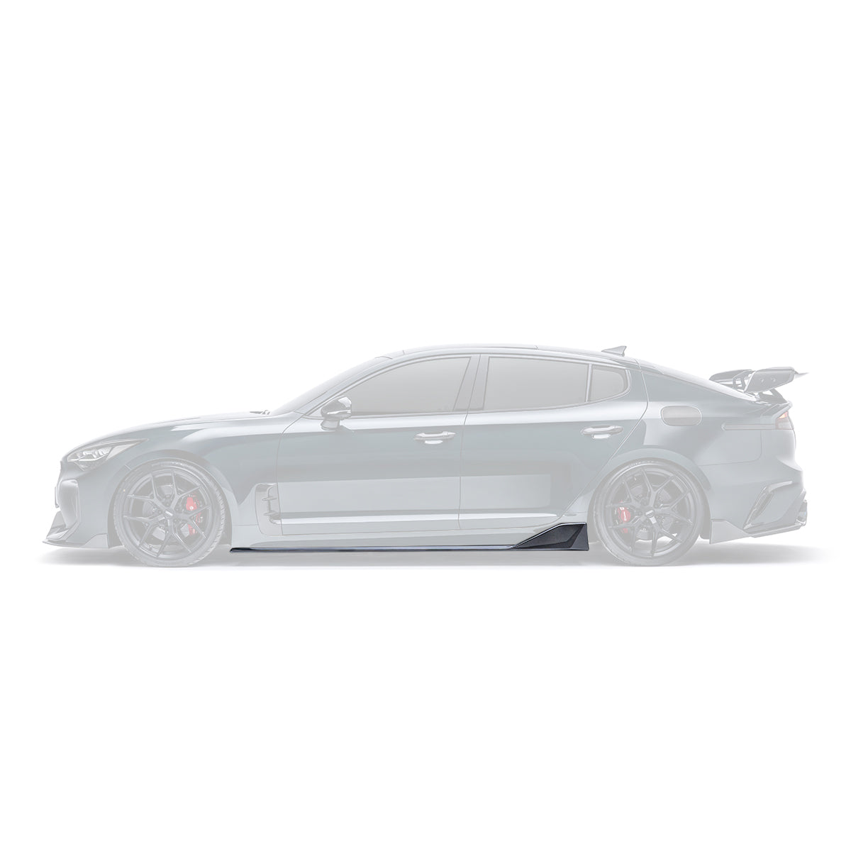 ADRO Kia Stinger Carbon Fiber Side Skirts Final Edition 2018-2023