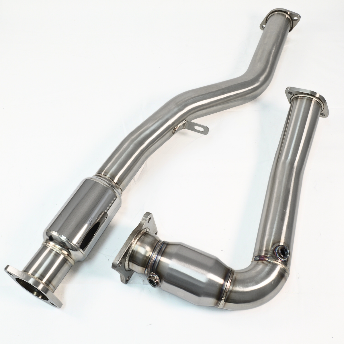 Korsh Manual Catted/Resonated J-Pipe for Subaru WRX/Levorg/Forester XT 2015+ - 200 Cell Cat - iilumolab
