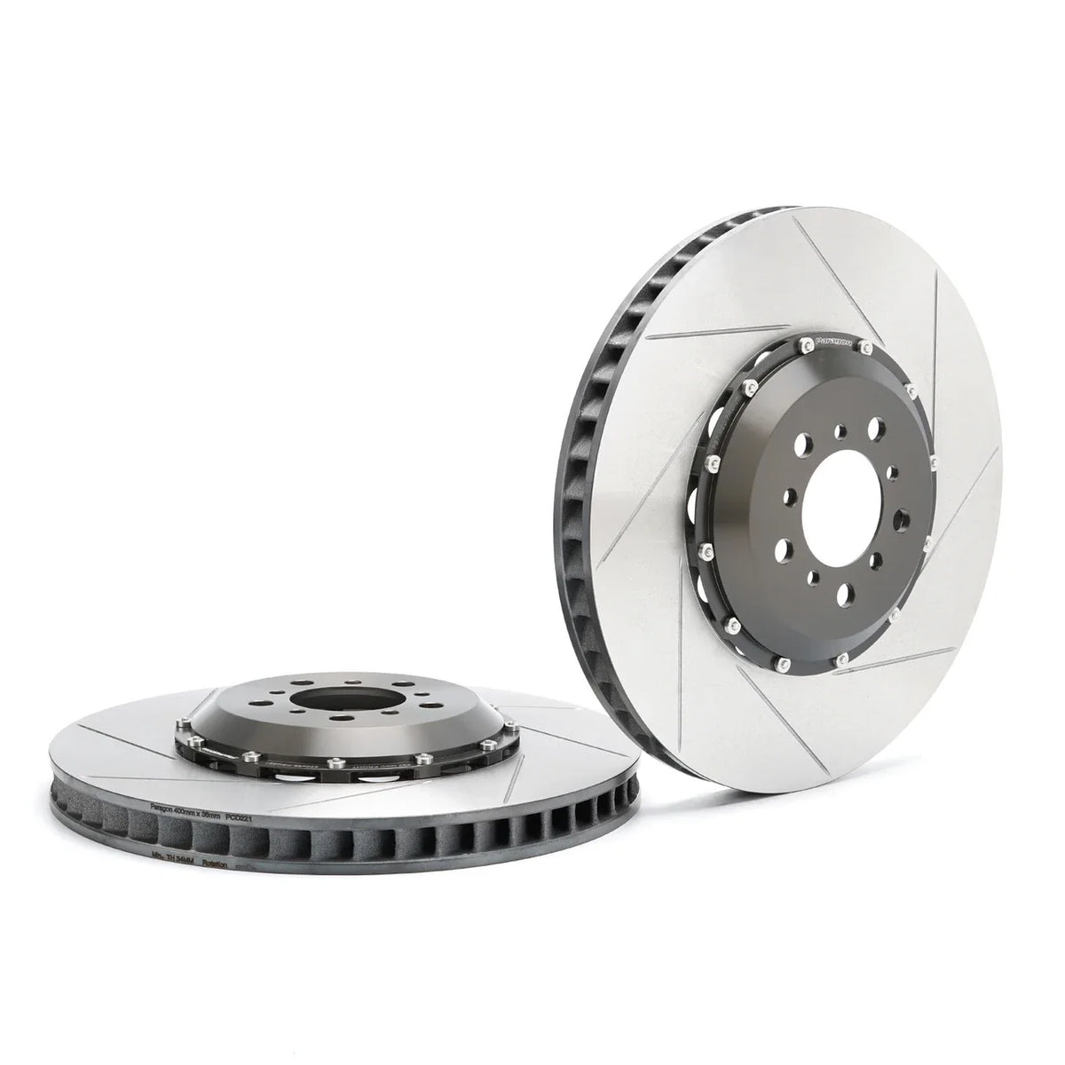 Paragon 2-Piece Rotors Front Pair 390x36mm (15.4") for Ford S650 Mustang GT Performance Pack / Dark Horse