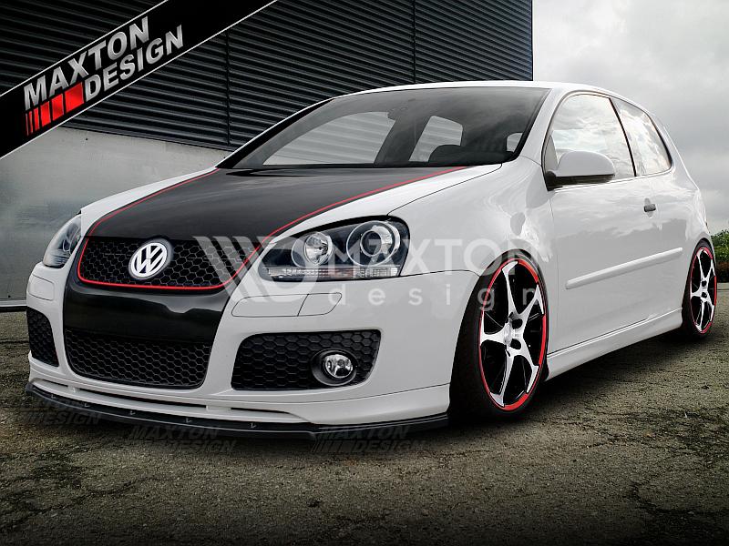Maxton Design Front Splitter VW Golf Mk5 GTI Votex Front Lip