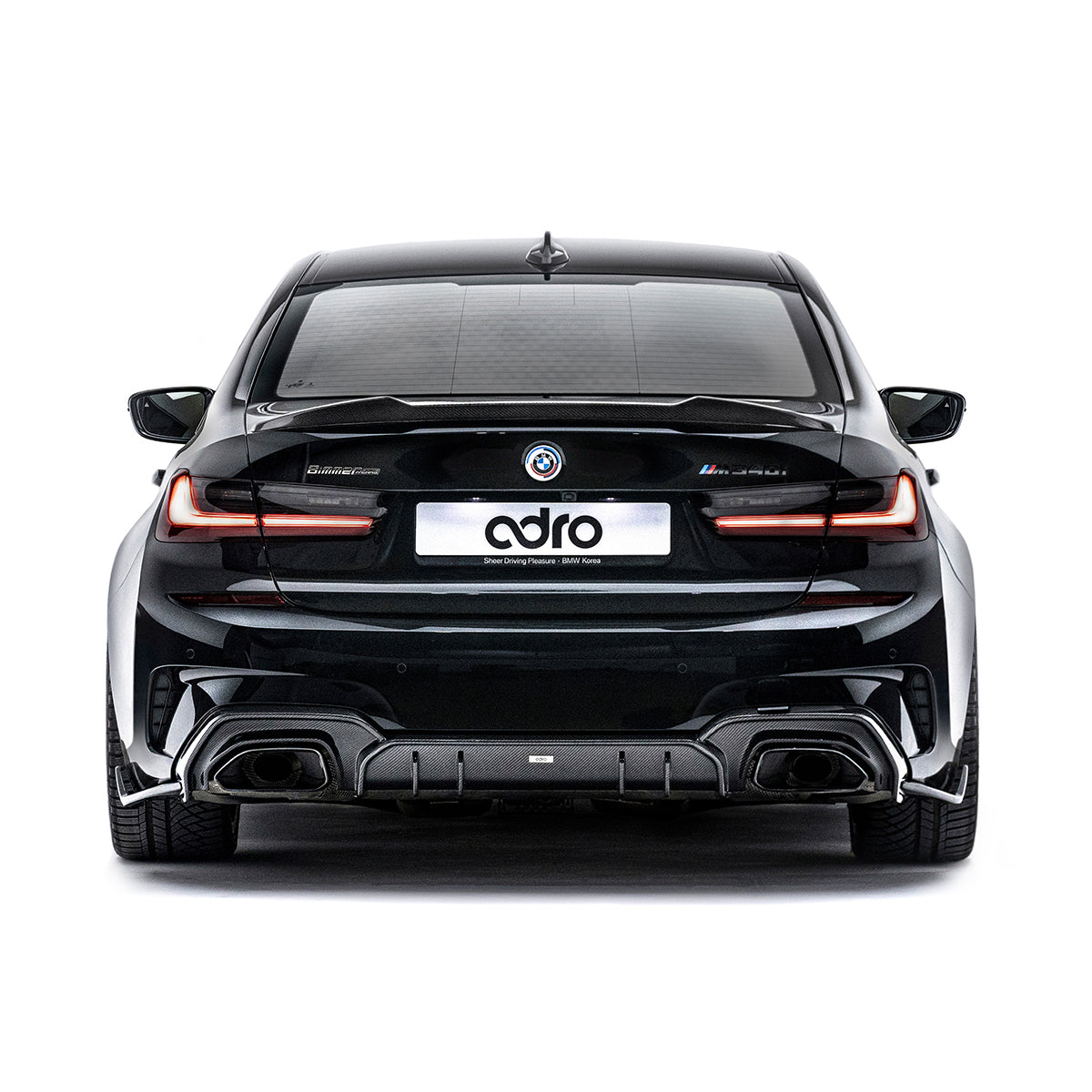 ADRO BMW G20 M340i (Pre-LCI) Carbon Fiber Rear Diffuser 2019-2021