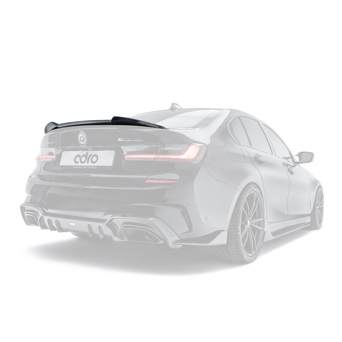 ADRO BMW G80 M3 / 3 Series G20 Dry Carbon Fiber Spoiler 2019+