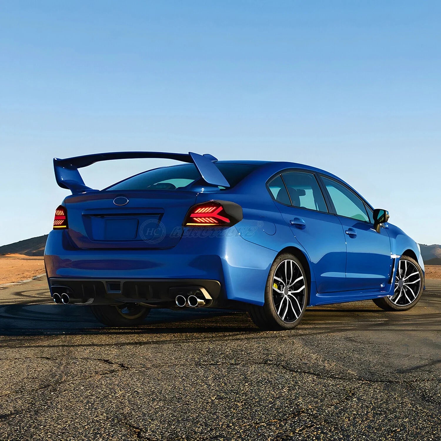 2014-2021 SUBARU WRX STI DYNAMIC LED TAIL LIGHTS