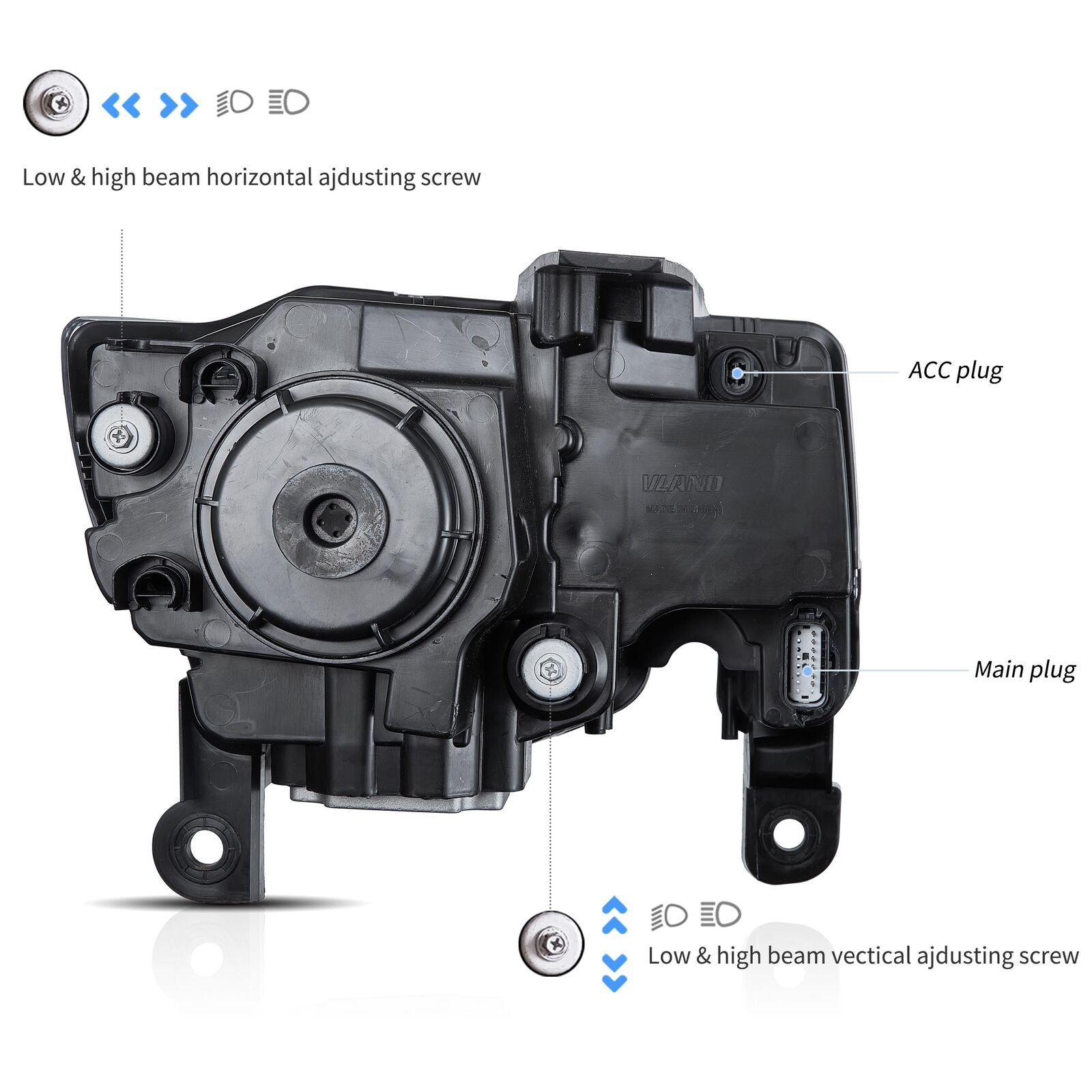 2014-2021 JEEP GRAND CHEROKEE (WK2) SEQUENTIAL LED HEADLIGHTS