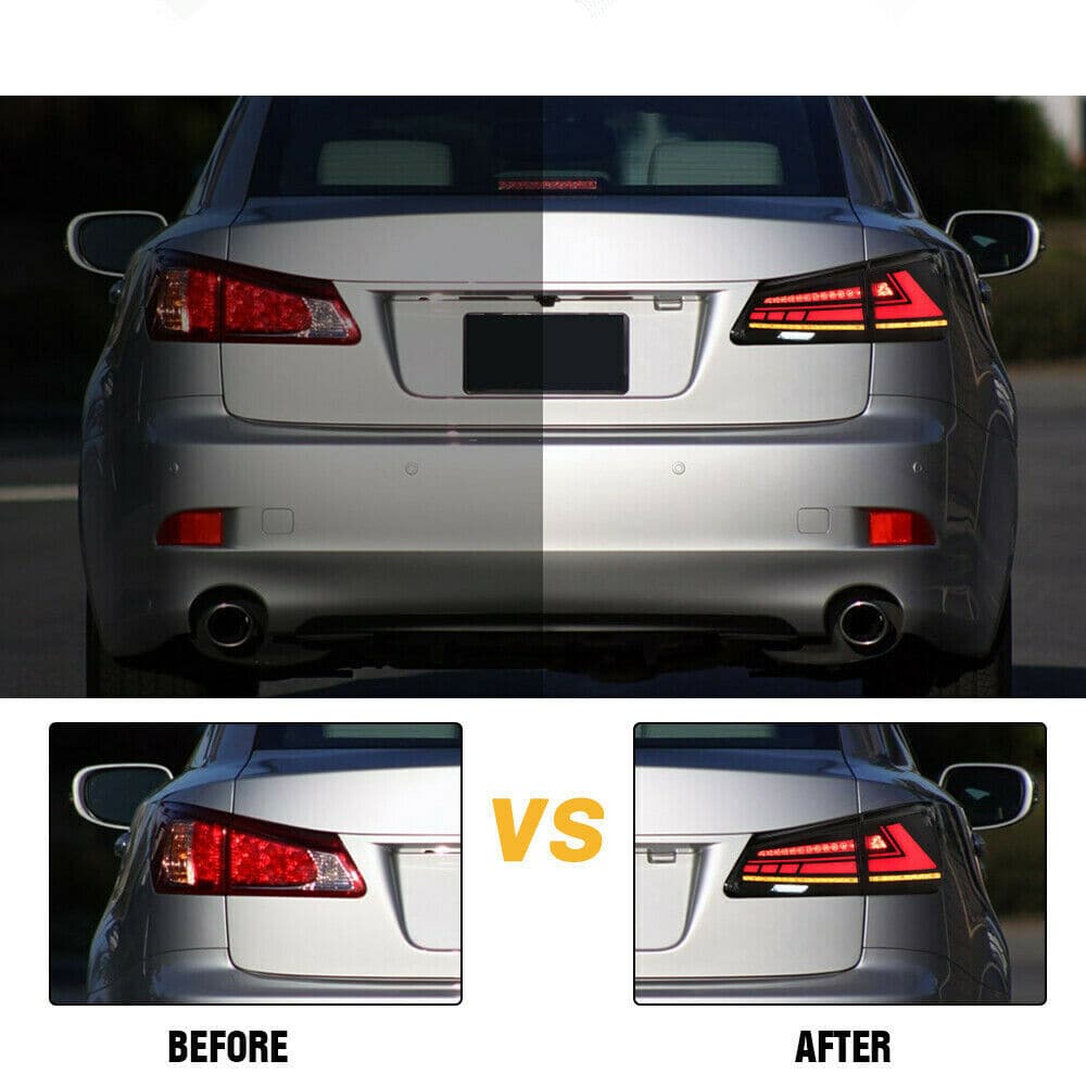 2005-2013 LEXUS IS250 IS350 ISF DYNAMIC LED TAIL LIGHTS
