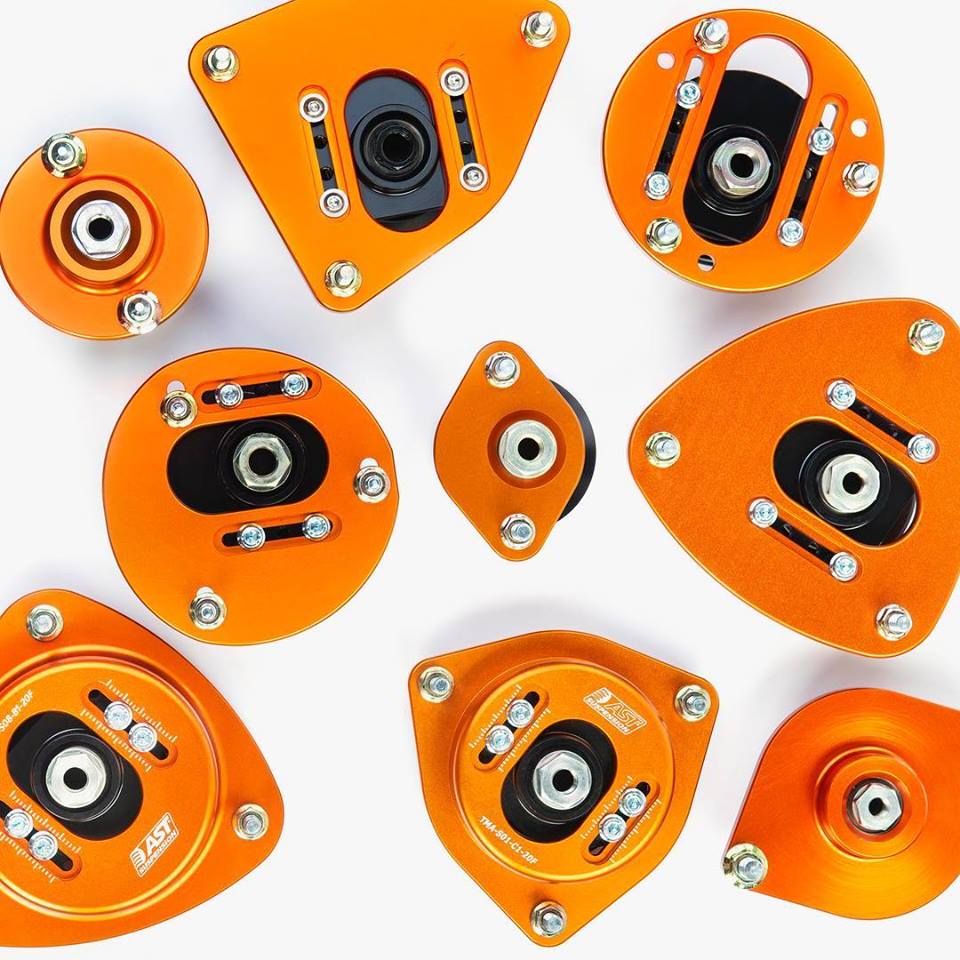 AST Adjustable Camber Top Mount Set- Subaru Impreza WRX / STI (GE/GH/GR/GV/VA)
