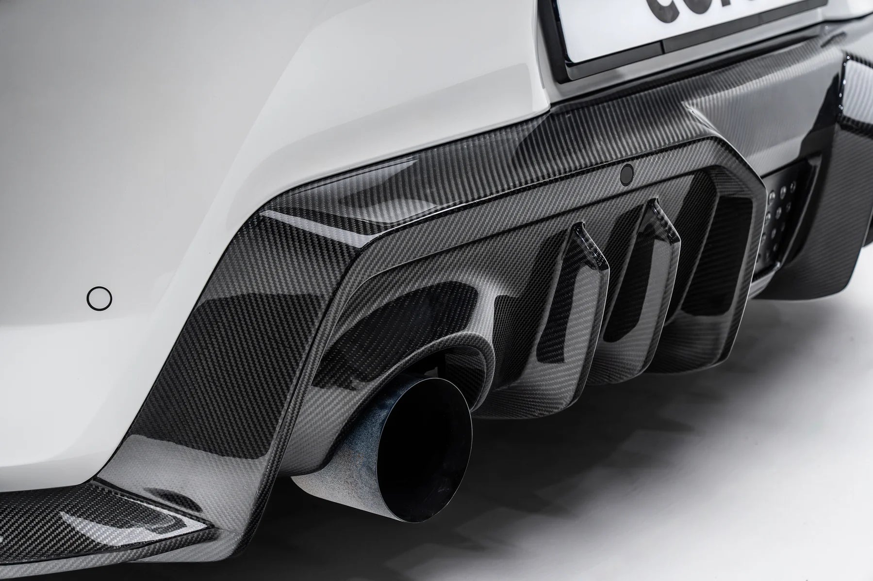 TOYOTA GR SUPRA A90 REAR DIFFUSER