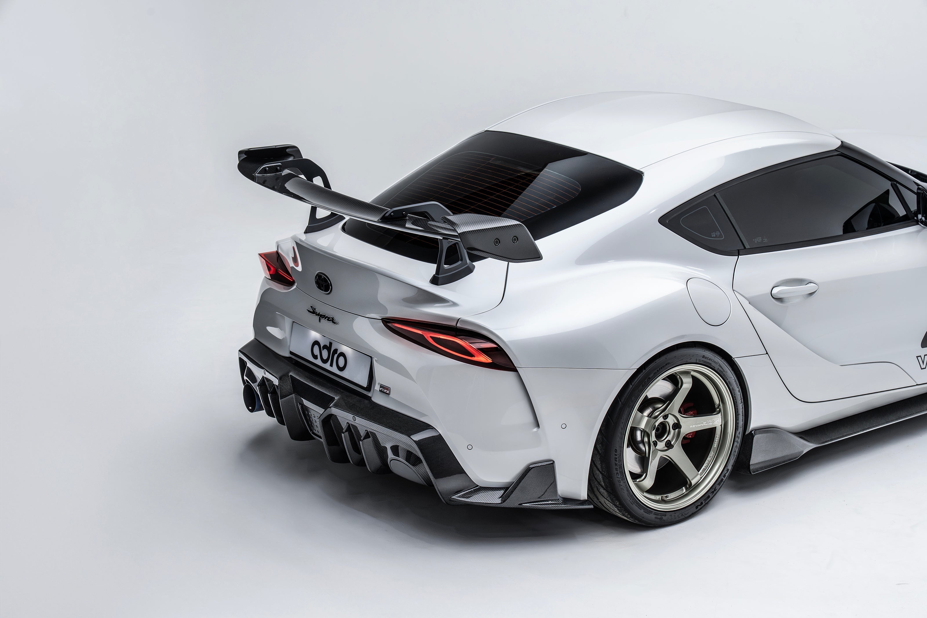 ADRO Toyota GR Supra A90 Carbon Fiber Rear Diffuser 2019+