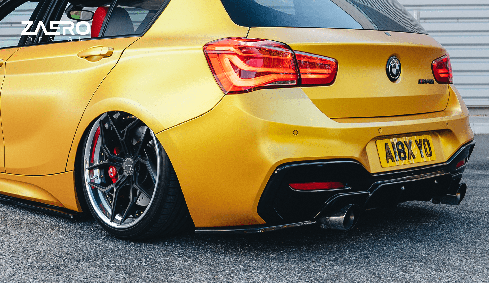 Zaero Designs EVO-1 Rear Pods for BMW 1 Series F20 (LCI) 2016-2019